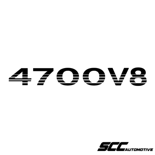 2UZ 4700 V8 Decal (pair)