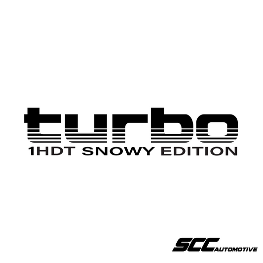 1HDT Snowy Edition Turbo Decal